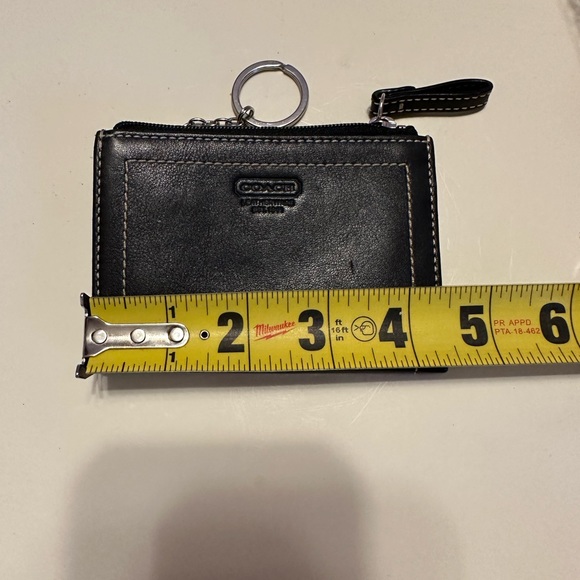 Coach black mini skinny I.D. Case - Picture 7 of 7